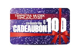 TERPSTRA MUZIEK DRUMLAND - CADEAUBON 100 EURO